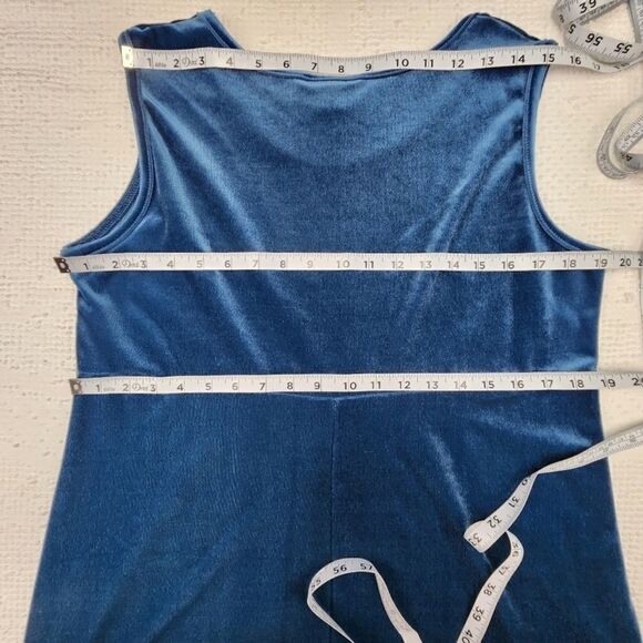 Vintage Diane Von Furstenberg Velvet Dress And Cardigan Set - Picture 9 of 10